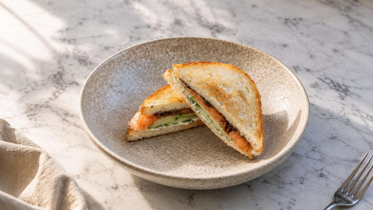 Smoked Salmon Sandwich