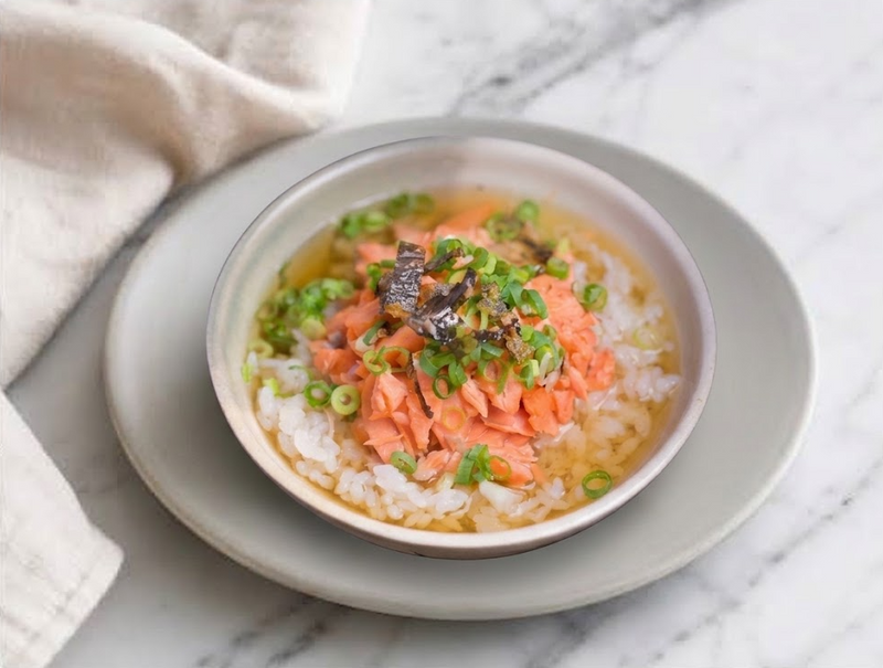 Smoked Salmon Ochazuke