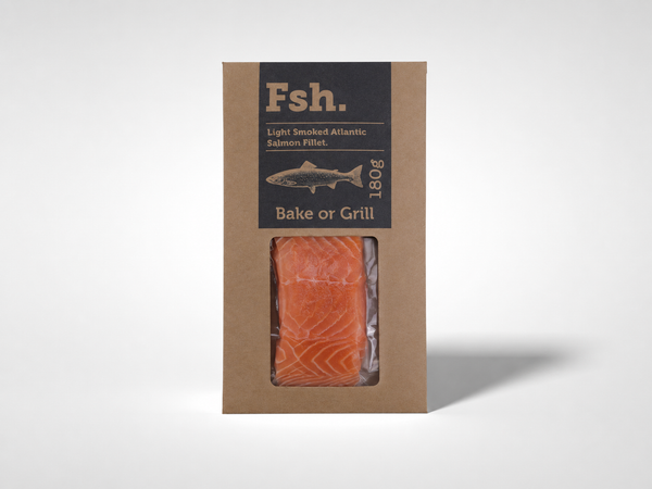 Light-Smoked Atlantic Salmon Portion (Bake or Grill)