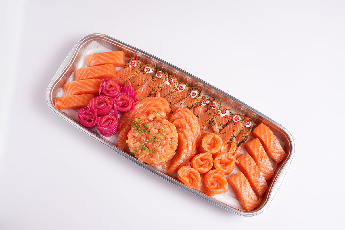 1kg Royal Smoked Salmon Platter