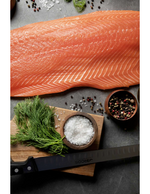 Whole Fresh Organic Norwegian Salmon Fillet (1-1.4kg)