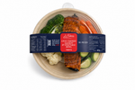 Ready to Eat - Light Smoked Salmon Tomato Portion with Vegetable Bowl - 300g