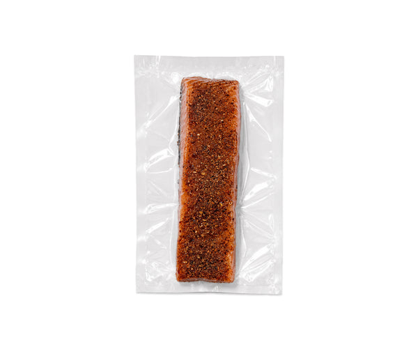 Chili Pepper Marinated Light-Smoked Atlantic Salmon Portion (Bake or Grill)