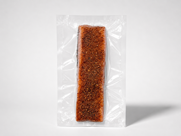 Chili Pepper Marinated Light-Smoked Atlantic Salmon Portion (Bake or Grill)