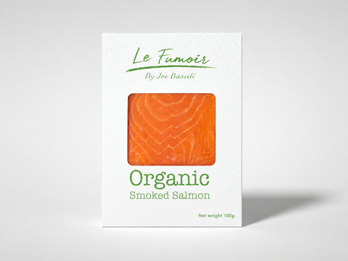 Organic Norwegian Hand-Sliced Oak Smoked Salmon