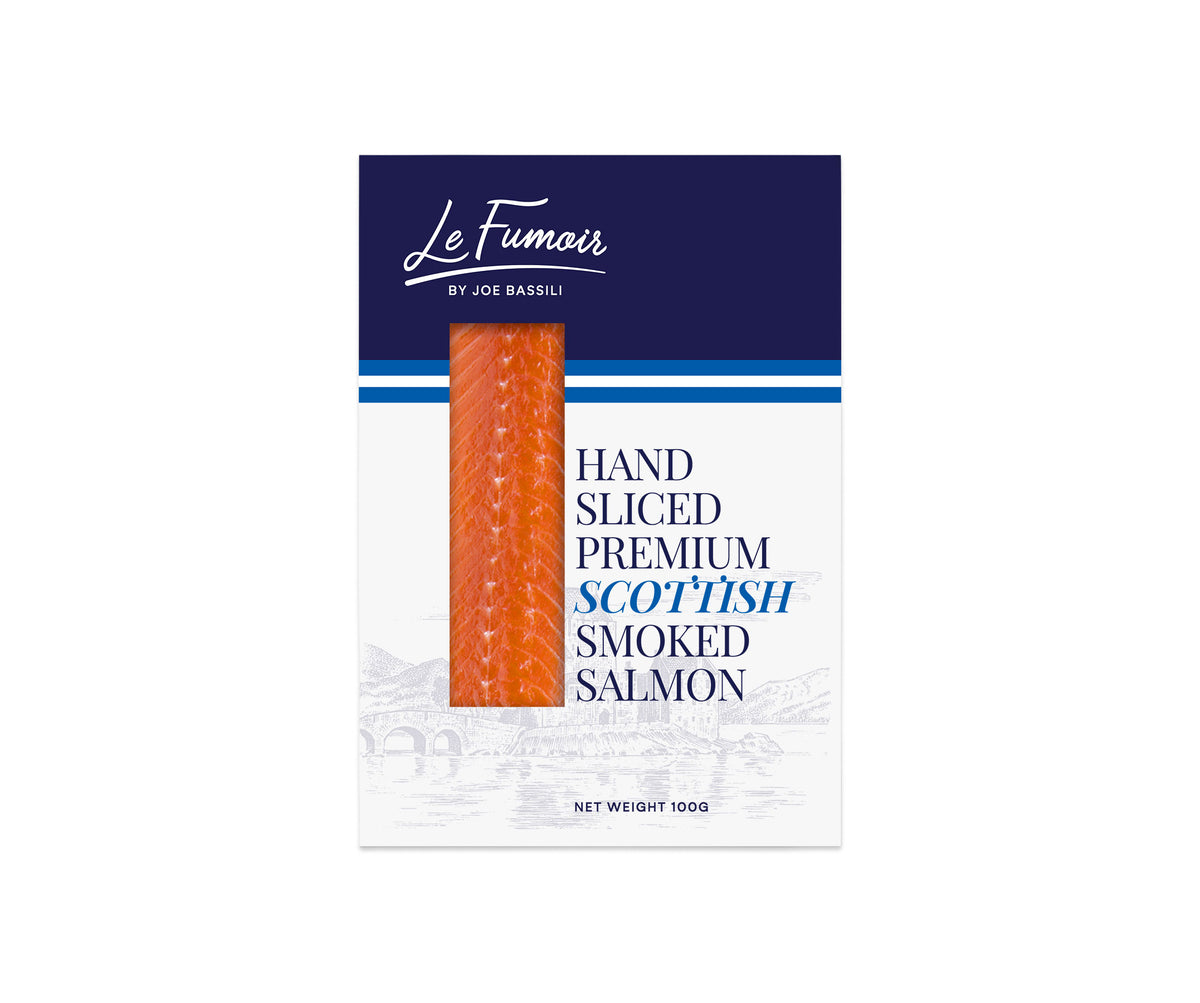 Scottish Hand-Sliced Smoked Salmon D-Cut