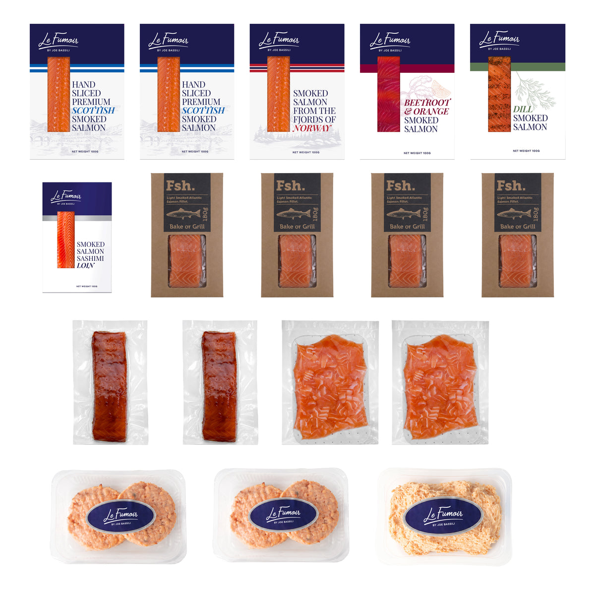 Smoked Salmon Selection 5-6 people