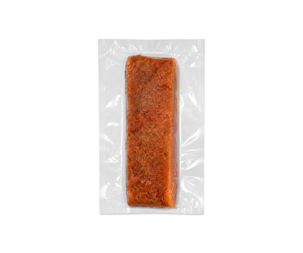 Tomato Marinated Light-Smoked Atlantic Salmon Portion (Bake or Grill)